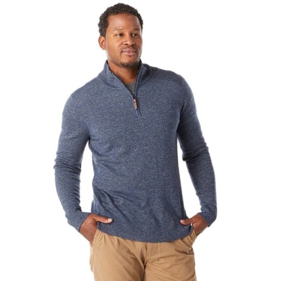 Smartwool Other - Smartwool Sparwood Quarter Zip Wool Blend Sweater Layering Gorpcore Size Medium